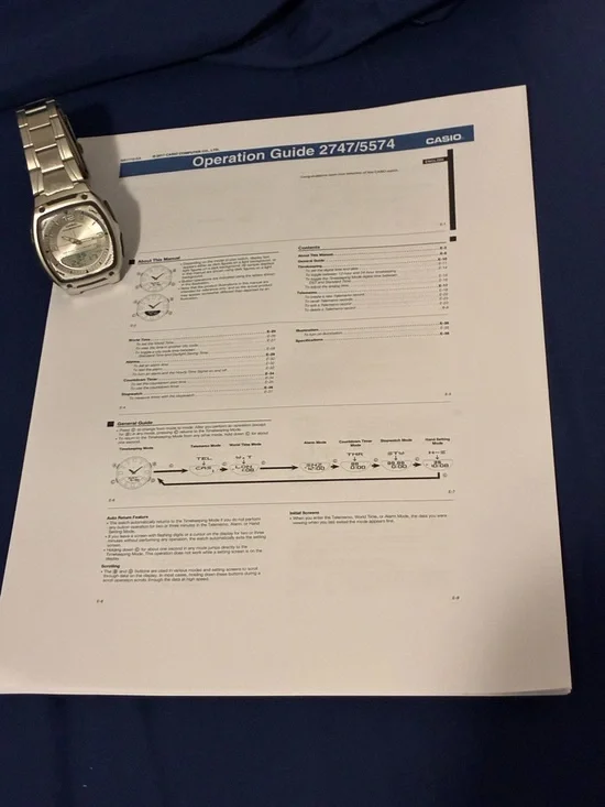 Casio Illuminator Men's Two-Tone Gold and Silver Watch - Picture 5 of 5